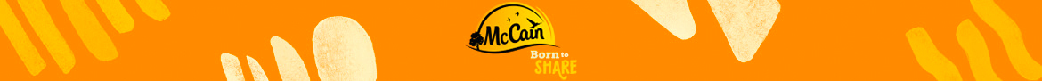 McCain - Diepvriesproducten op basis van aardappelen.